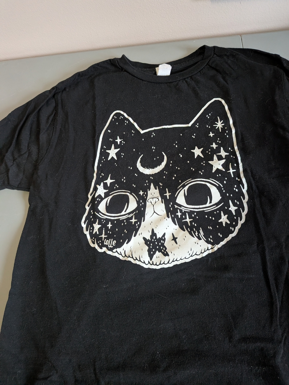 Space Cat Graphic T‑Shirt